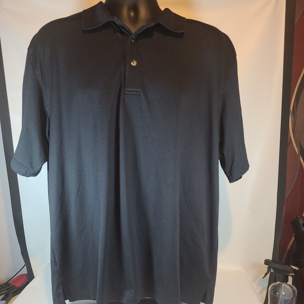 PGA Tour  Golf Sportswear Polo Short Sleeve Mens Size XL Black